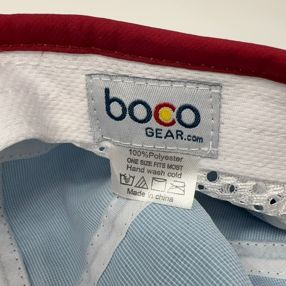 Boca Gear x Rad Running Hat Performance Lightweight Adjustable Moisture Wicking - Picture 6 of 6